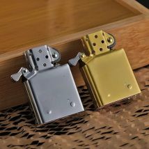 ZORRO Dual Fire Torch Insert Lighter Gas Jet Windproof Flint Gasoline Oil Lighter Inflatable Butane Kerosene Liner DIY Tool