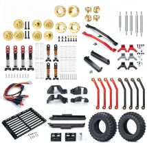 AXSPEED Shock Absorber Towers Steering Linkage Adapter Knuckles Counterweight for Kyosho Jimny 1/18 MINI-Z 4×4 1/24 RC Car Parts