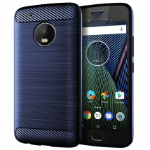 Carbon Fiber Shockproof Case For Moto G5 Plus G5+ Silicone Case for moto g5 plus Bumper Full Protective Back Cover Coque Fundas