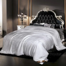 Four Season, 100% Mulberry Silk Filling Quilt,  Filament Silk, Cotton Shell Cover,  King Queen Size, Customize