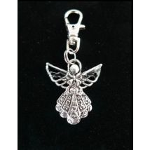 HOT Wholesale 20pcs Fashion Vintage Alloy  Guardian Angel  Charm Keychain Gifts Fit Key Chains Accessories  Jewelry D49