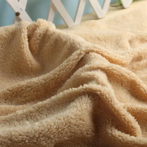 Lamb Velvet Fabric - Super Soft Cotton Blend Plush for DIY Clothing & Home Textiles (by Meter)