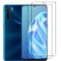 2PCS FOR OPPO A91 Tempered Glass Protective On  A 91 2020  Screen Protector  Film Cover