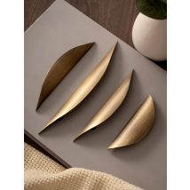 Santaya Antique Brass Handle Modern Brushed Cabinet Pulls Furniture Hardware Cabinet Handles Drawer Pull Kitchen Cupboard Handle