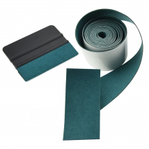 EHDIS 100CM Suede Felt ClothTape For Carbon Fiber Film Squeegee Edge Car Window Tint Scraper No Scratch Vinyl Wrap Cleaning Tool