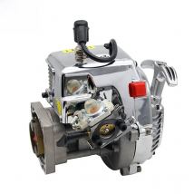 Rc Car Gas Chrome 29CC 4 Bolt Engine for Zenoah CY Engines for 1/5 Hpi Rofun Baha Km Rovan Baja Losi 5ive-T DBXL FG GoPed Redcat