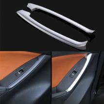2pcs/set For Mazda CX-5 CX5 2012-2016 Car Accessories ABS Chrome Trim Rear Door Interior Handle Lift Decoration Cover Sticker