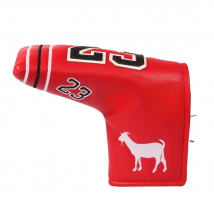 Red PU Number 23 Golf Club Headcover Blade Putter Covers