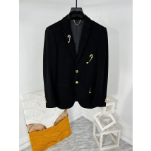 New Spring Business Casual Black Suit Jacket Men Luxury Fashion Slim Fit Office Man Blazer Top Single-Breasted Designer Jackets