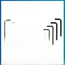 NINDEJIN 2-20pcs L shaped hex hexagon key allen wrench 0.9mm 1.5mm 2mm 2.5mm 3mm 4mm 5mm 6mm 8mm carbon steel allen key