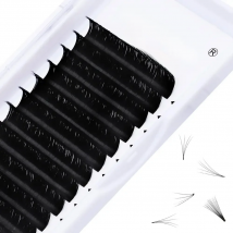 Gemerry Easy Fan Lashes Faux Mink Eyelash Extensions 8-14 mm Mix Length Blooming Lashes 2D 3D 5D 6D 8D Russian Volume Eyelashes