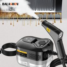 Limpiador de vapor de 2500W, fregona de vapor de alta presión y temperatura, esterilización, aire acondicionado doméstico manual, capó de cocina, lavadora de coche