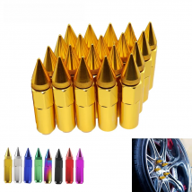 20pcs/set 12x1.5 Universal Aluminum Car Styling Tunning 60mm Extended Tuner Wheels Rims Lug Nuts Racing JDM Style LGLM001