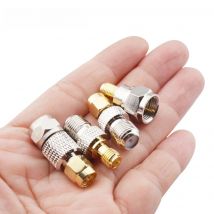 Xinangogo F to SMA Male Female Adapter F Type To SMA Connector RF Coaxial Adapter