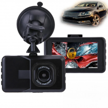 1080P Car DVR Full HD 3inch TFT 1200 Million Piexl Car Camera with Motion Detection Night Vision G Sensor with Bracket Cable Set