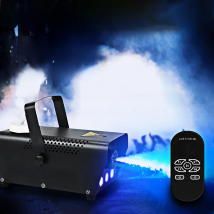 Fog Machine with LED Wireless Control, 500W, DJ Disco, RGB Stage Lighting for Wedding, Home Party, Smoke Machine, Newest, 2024