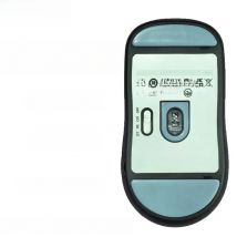 UnusualWaySports Mouse Skates Feet M68W PRO Cambered Surface PTFE Anti Collapse Magic Ice Black Silver Fox