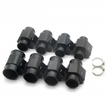 1/8 NPT Threaded Water Temperature Sensor Adapter Radiator 26MM 28MM 30MM 32MM 34MM 36MM 38MM 40MM Black