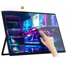 ZEUSLAP 18.5" Touch Screen Portable Monitor 100Hz 100% sRGB With Screen Holder Stand For Laptop Phone Xbox PS4 PS5 Switch