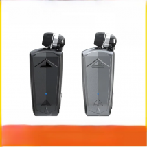 2022 Fineblue F520 Mini Wireless Earphone Bluetooth 5.3 Retractable Portable Headset Calls Remind Vibration Sport Run Headphone