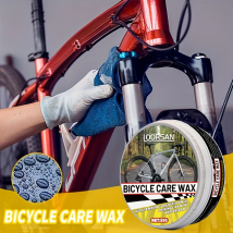 LOORSAN Cera generale per manutenzione biciclette, riparazione graffi e potenziatore di lucentezza, per lucidatura di vernici per mountain bike e riparazione del corpo
