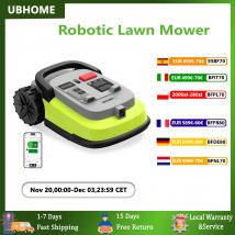 UBHOME M10 Arrampicata 55% AI Robot rasaerba wireless fino a 1000 m2 con banda di frequenza completa RTK+AI Vision e controllo app 52dB