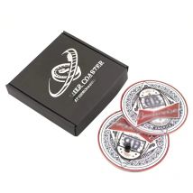 ROLLER COASTER Magic Tricks Coin Into Glass Cup Close Up Street Stage  Props Magician  Gimmick Mentalism Puzzle Toy