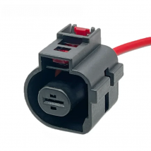 1 Set 1 Pin 1K0973751 Auto Starter Motor Plug Wiring Harness Waterproof Electronic Connector For Sagitar Magotan Golf A3 A4 Q5
