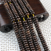 Natural Coconut Shell Flat Round Beads Spacers Charms Spacer Beads lot Original color for DIY Bracelet Jewelry Making 6/8/10mm