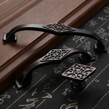 WV Classical Cabinet Red Bronze Kitchen Handle Dressers Closet Antique Copper Bedroom Bookcase Knobs Drawer Wardrobe Wine Pulls