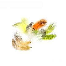 PERSUADER hot 20feathers/pack spotted mallard duck flank feathers fly tying wing materials 5-8cm grizzly teal quacker feathers