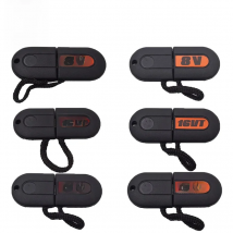 XINYUEXIN HU49 Uncut Blade with LED LIGHTING KEYS FOR VW 8V 16V 20VT TDI MK3 Golf G40 SLC Car Key Shell NO LOGO Car Accessories