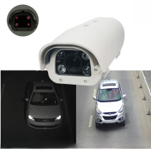 5MP IR LED Vehicle License Number Plate Recognition 5-50mm Varifocal Lens POE LPR IP Camera For Highway & Parking Lot