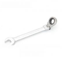 15mm Ratchet Wrench Spanner Flexible Head Dull Polish 72T Ratcheting High Torque Multitool