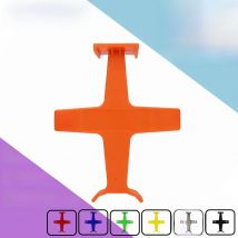 1PC ABS Motocross Glossy Finish Brace Fork Support Transportation Protector Motorcycle Block Enduro Seal Savers Guard Accessory