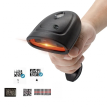 KEFAR H4W Wireless Handheld Wired Barcode Scanner 1D 2D QR Codes Reader PDF417 Support for Logistic Retail Store Supermarket