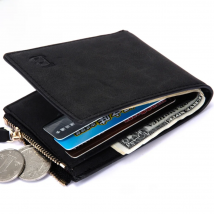 Small Mens Wallet Men Wallets Purse Men Walet Men Purse Mini Slim Vallet Card Holder Thin Money Bag for Men with Coin Pocket