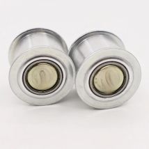 5M 12T 15T 16T Idler Pulley 16/21mm Belt Width Bearing Idler Gear Pulley With/Without Teeth 3/4/5/6/7/8mm Bore Idler Pulley