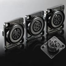 AVSSZ D-type Audio Conference Microphone Adapter MIDI Keyboard DIN 5 6 8 Pole Soldering Connector Socket Fits 86 Information Box