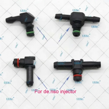 10PCS  Rings And Oil  Return Backflow Joint Pipe T L Type for Diesel Injector Plastic Connector Pipes Joiner Tube
