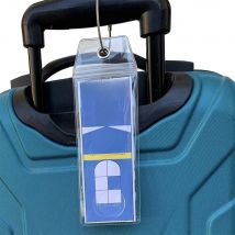 Cruise Luggage Tag With Steel Ring Pvc Clear Waterproof Card Holder Royal Caribbean & Celebrity Cruise Badge Travel Accessories