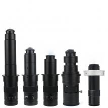 Adjustable 180X 120X 300X 200X 130X Zoom C mount Lens 0.7X~4.5X Magnification 25mm For HDMI USB Industry Video Microscope Camera