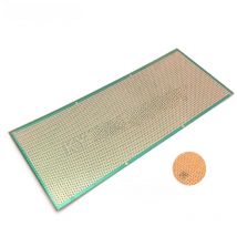 1pcs DIY 10x24.5 10*24.5CM Prototype Paper PCB Universal Experiment Matrix Circuit Board Single Row Continuous Hole 100x245mm