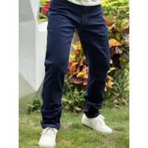 Classic Men's Jeans  Breathable and Comfortable  Suitable for Both Outdoor Commuting and Daily Wearing Straight and A line Fit