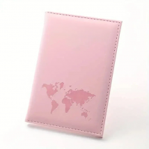 PU Passport Holder Map Pattern Ticket Passport Covers Travel Passport Protective Cover ID Credit Card Holder Travel Accessories