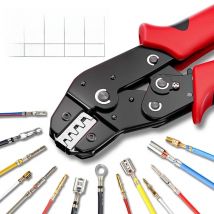 Ratcheting Crimping Tool Set For Dupont JST MOLEX Open Barrel,Dupont Molex JST TE Terminals & EPC PCIE SATA Pins SN-58B