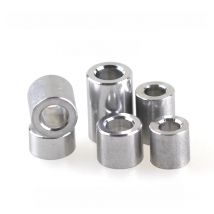 5-10pcs M3 M4 M5 M6 M8 M10 M12 Aluminum CNC Bushing Gasket Aluminum Round Spacer Unthreaded Standoff Bushing Washer 2mm to 30mm