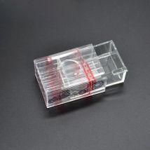 1PC Transparent Treasure Magic Box Magic Tricks Close Up Illusion Gimmick Props Accessories Comedy Magie Box