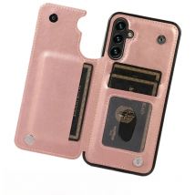 Luxury Slim Fit Wallet Magnetic Flip Leather Case For Samsung Galaxy S24 FE S23 Ultra S22 Plus S21 S20 S10 S10E Note 20 10 Lite