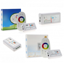 RGBW / RGB LED Controler Touch Screen 2.4G DC12-24V 18A Remote Controller Channel For RGB + CCT LED Strip Wireless